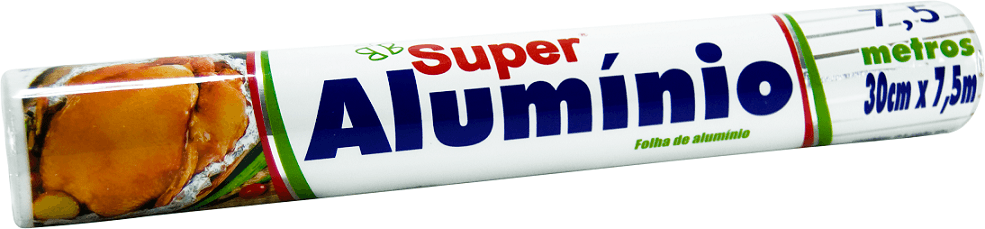 Folha de Alumínio Super 7,5mX45cm