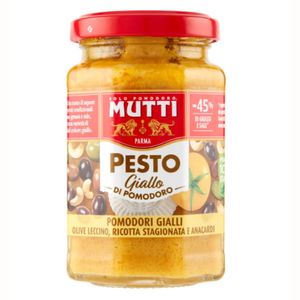 Molho Italiano Mutti Pesto Amarelo 180g