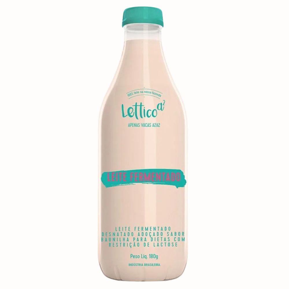 Leite Fermentado Desnatado Letti Zero Lactose 1L