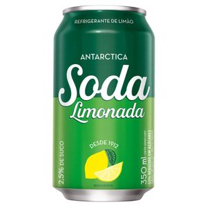 Refrigerante Limonada Soda Antarctica Lata 350ml