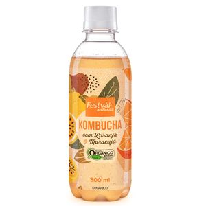 Kombucha Festval Laranja & Maracujá 300ml