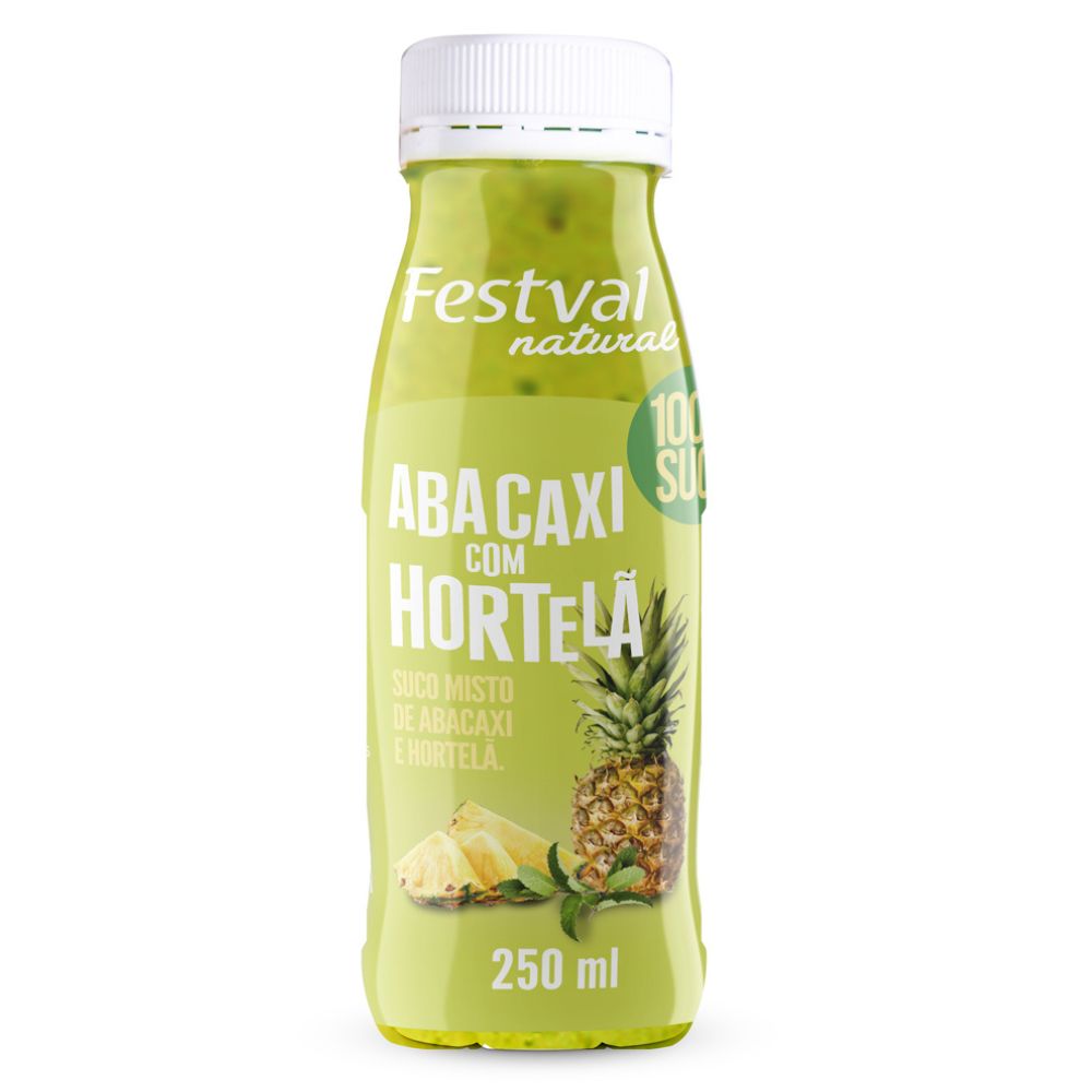 Suco Festval Abacaxi com Hortelã 250ml