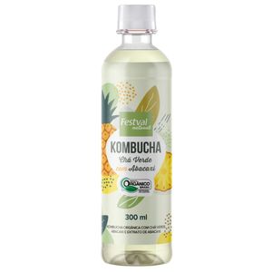 Kombucha Festval Chá Verde & Abacaxi 300ml