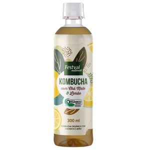 Kombucha Festval Chá Mate & Limão 300ml