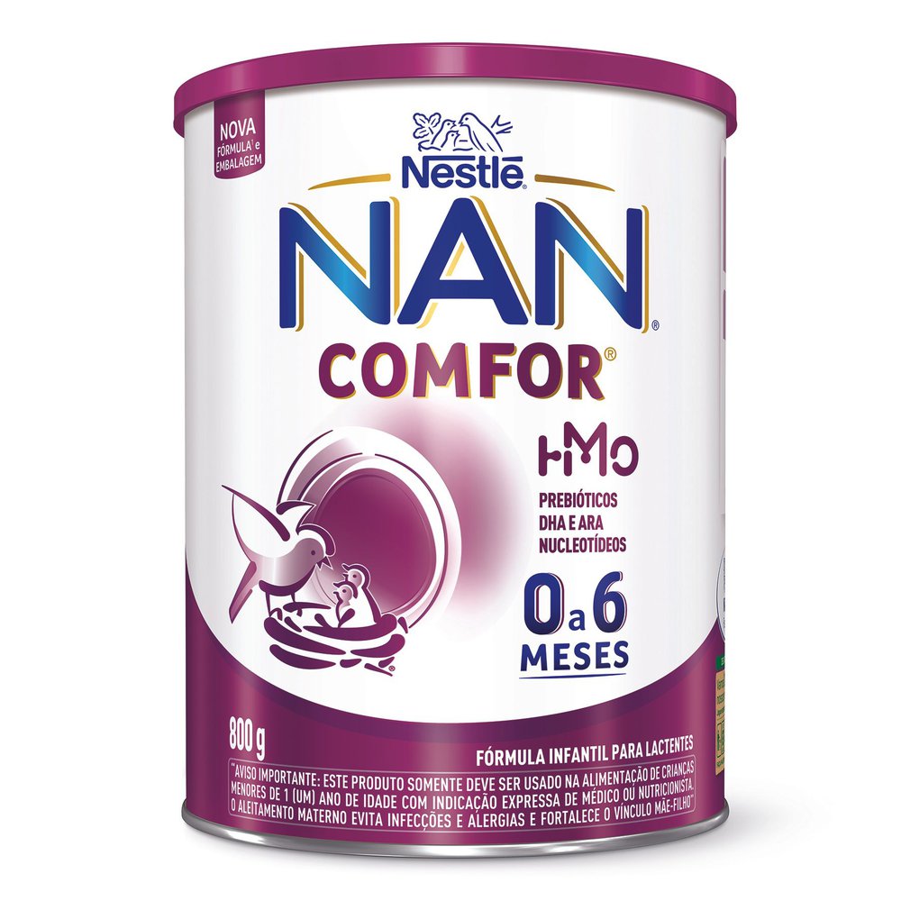 Fórmula infantil NAN comfor 1 800g