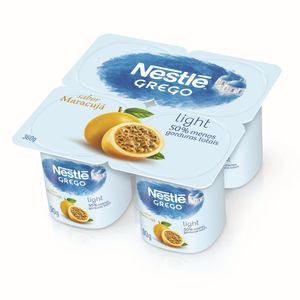 Iogurte Nestle Grego Maracujá Light 360g