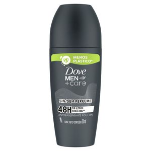 Antitranspirante Roll-On sem Perfume Dove Men+Care 50ml