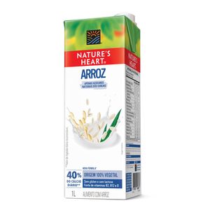 Bebida Vegetal Natures Heart Arroz 1L