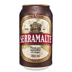 Cerveja Serramalte Puro Malte Lata 350ml