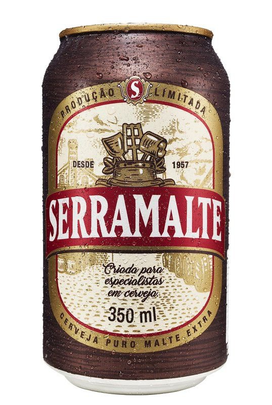 Cerveja Serramalte Puro Malte Lata 350ml