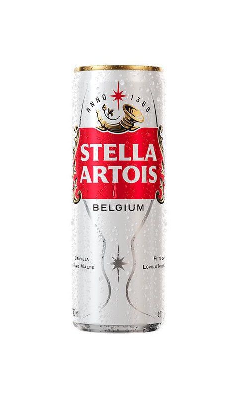 Cerveja Lager Stella Artois Lata 350ml