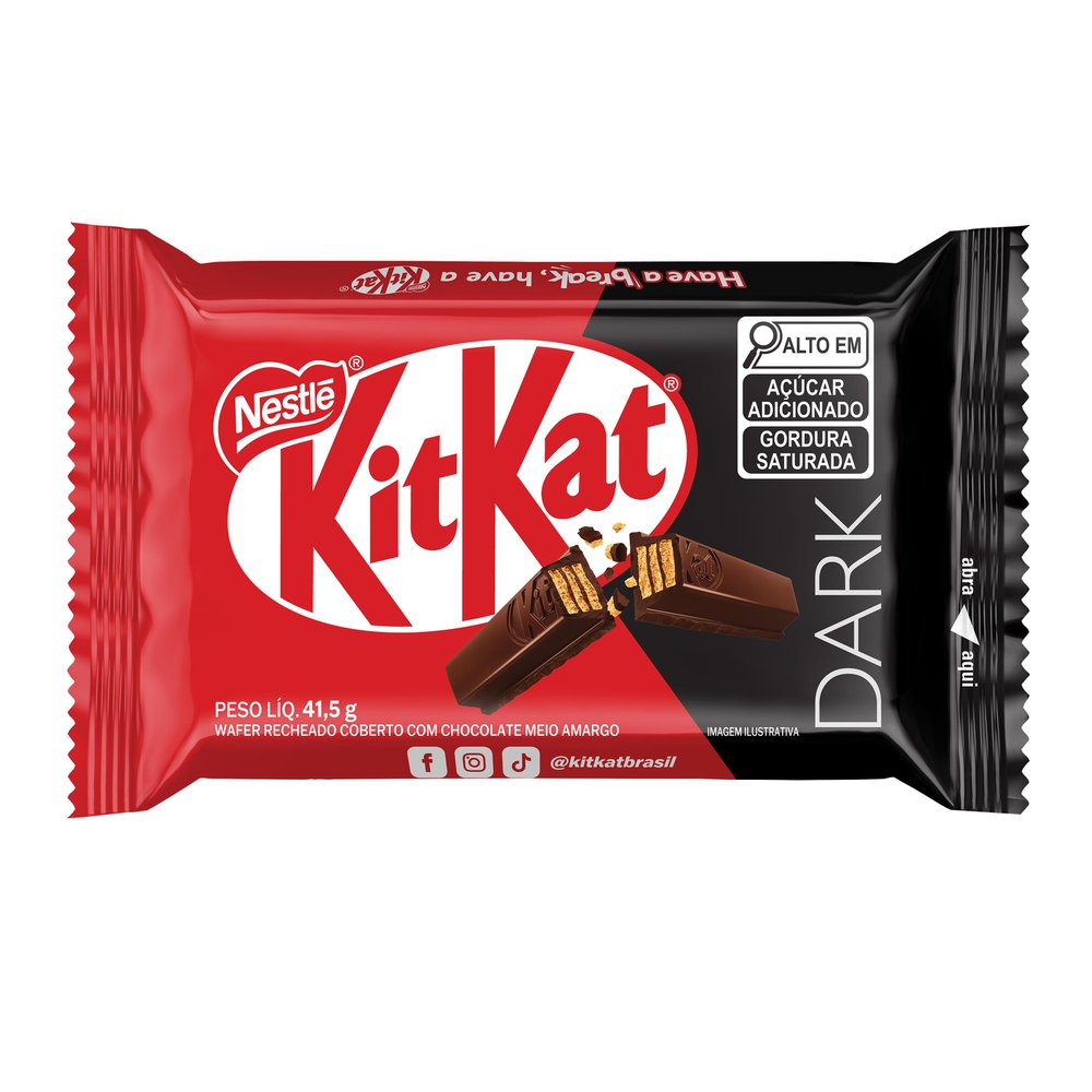 Wafer Dark Kitkat Pacote 41,5g