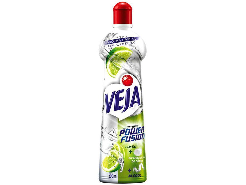 Limpador Multiuso Limão Veja Power Fusion Squeeze 500ml