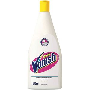 Tira Manchas Vanish Resolv Pré Lavagem para roupas brancas 450ml