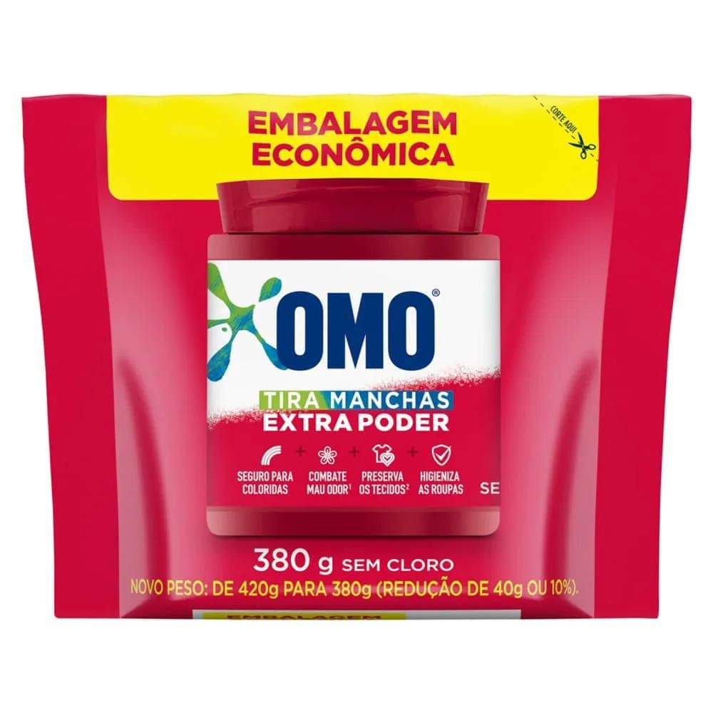 Tira Manchas em Pó Omo Roupas Coloridas Refil 380g