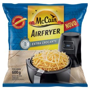 Batata Pré-Frita Congelada Extracrocante McCain Airfryer Pacote 600g