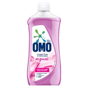 Sabão Líquido OMO Roupas Finas e Delicadas Original 900 ml