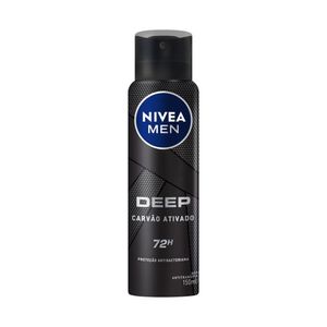 NIVEA MEN Desodorante Antitranspirante Aerossol Deep Original 150ml