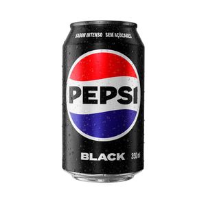 Refrigerante Pepsi Black sem Açúcar Lata 350ml