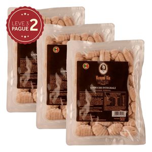 Nhoque Italiano Mamma Bia Integral 500g  Leve 3 Pague 2 KIT PRONTO