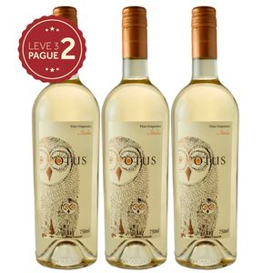 Vinho Italiano Asio Otus Branco 750ml Leve 3 Pague 2 KIT PRONTO