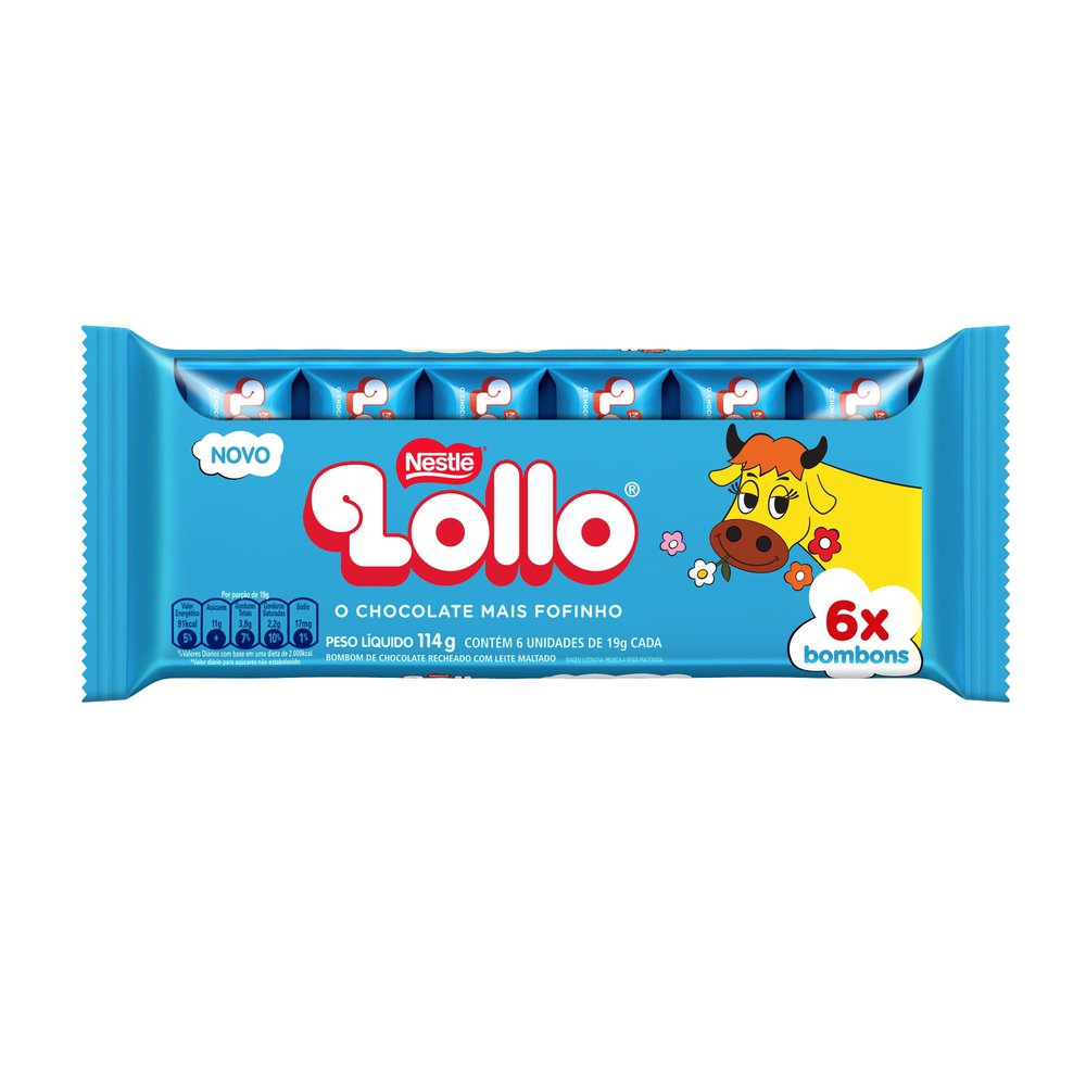 Chocolate Lollo Nestlé 114g