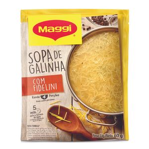 Sopa Maggi Galinha Com Fidelini 60g