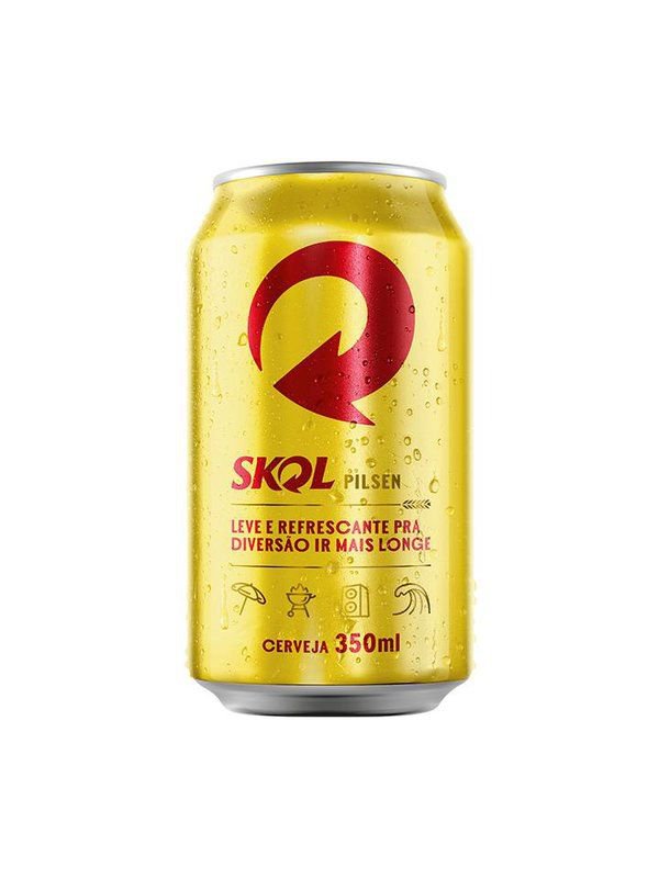 Cerveja Skol Pilsen Lata 350ml