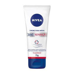 Creme para as Mãos 3 em 1 Reparação Nivea 75g