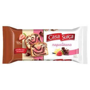 Bolo Napolitano Casa Suíça Pacote 250g