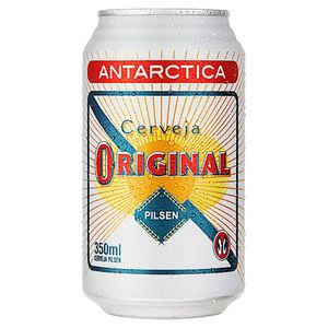 Cerveja Pilsen Antarctica Original Lata 350ml