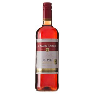 Vinho Brasileiro Rosado Suave Campo Largo Serra Gaúcha Garrafa 750ml