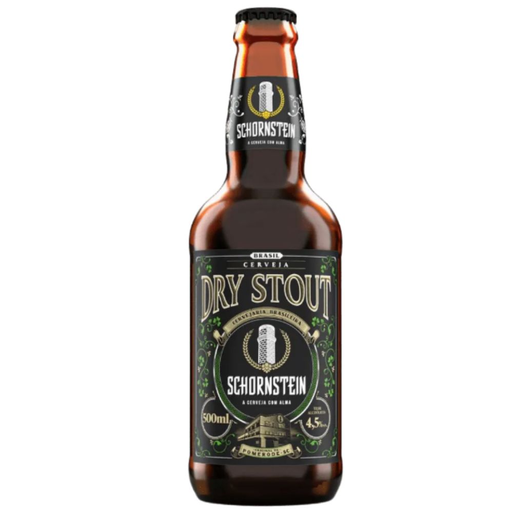 Cerveja Schornstein Dry Stout Garrafa 500ml