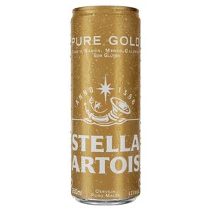 Cerveja Stella Artois Pure Gold Sem Glúten 350ml Lata