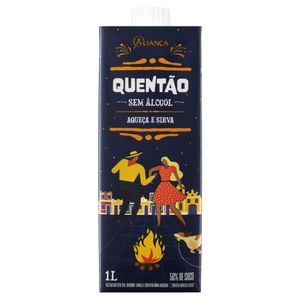 Quentão Zero Álcool Aliança Caixa 1L