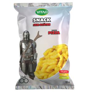 Snack Pizza Star Wars Vitao Pacote 30g Edição Especial Disney 100