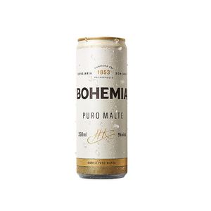 Cerveja Pilsen Puro Malte Bohemia Lata 350ml