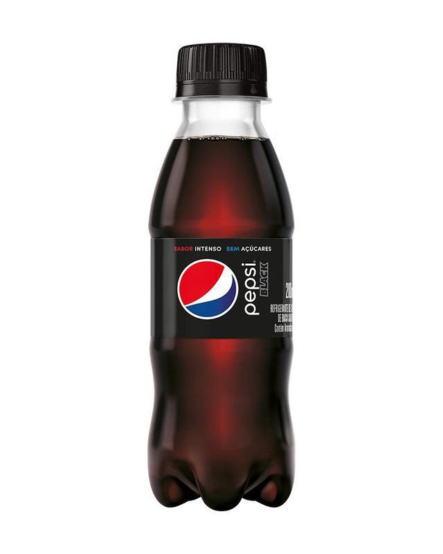 Refrigerante Zero Açúcar Pepsi Black Garrafa 200ml