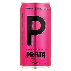 Refrigerante Pink Lemonade Prata Lata 269ml