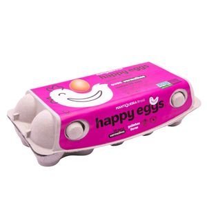 Ovos Tipo Grande Vermelhos Mantiqueira Happy Eggs 10 Unidades