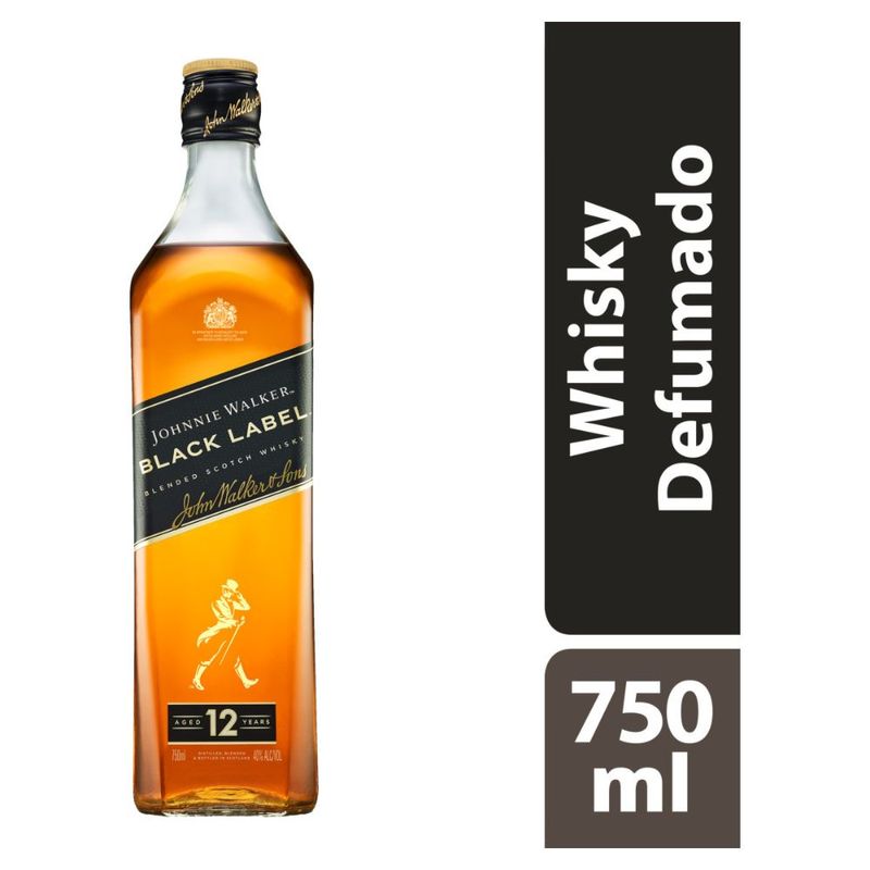 Whisky Johnnie Walker Black Label 12 Anos - Festval