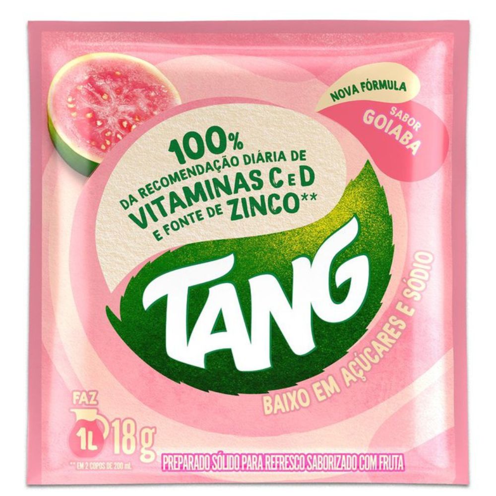 Refresco em pó Tang Goiaba 18g
