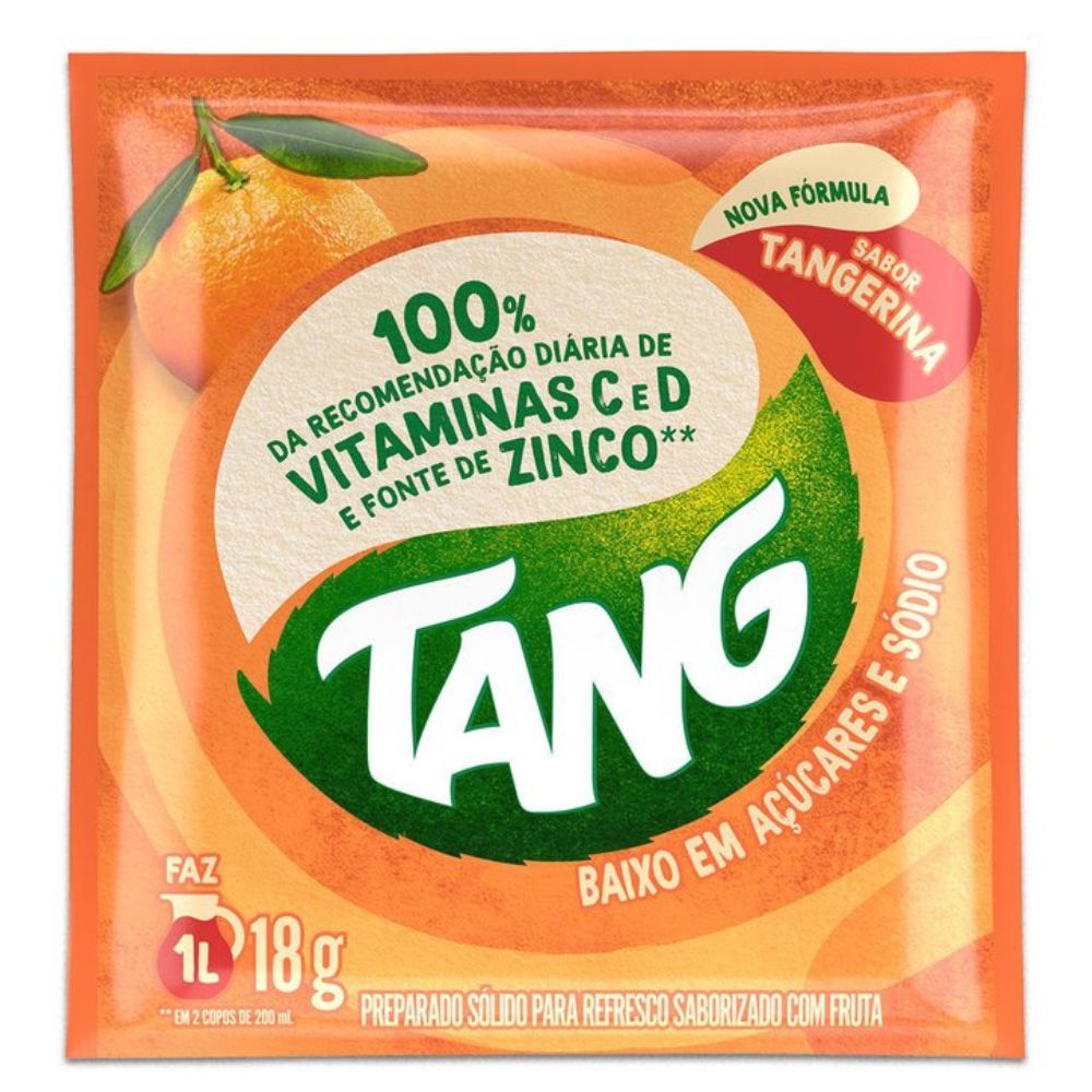 Refresco em pó Tang Tangerina 18g