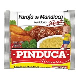 Farofa de Mandioca Tradicional Pinduca Pacote 500g