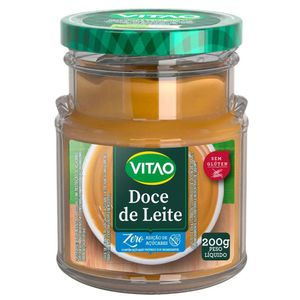 Doce de Leite Zero Puro Vitao Vidro 200g