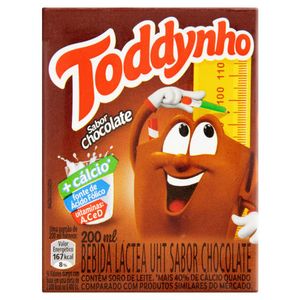 Bebida Láctea UHT Chocolate Toddynho Caixa 200ml