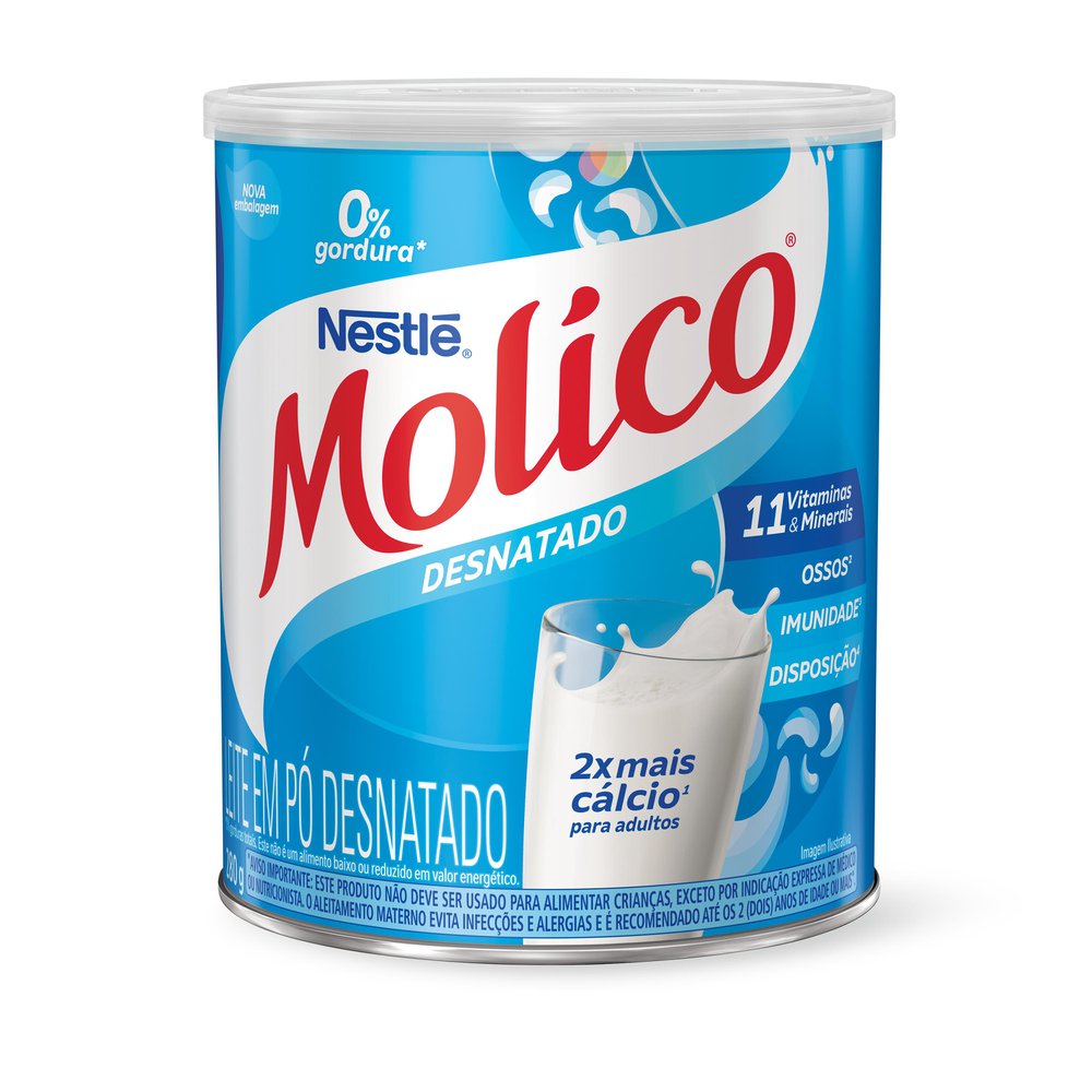 Leite em Pó Desnatado Molico 280g