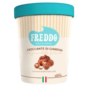 Sorvete Freddo Croccante Di Gianduia 500ml