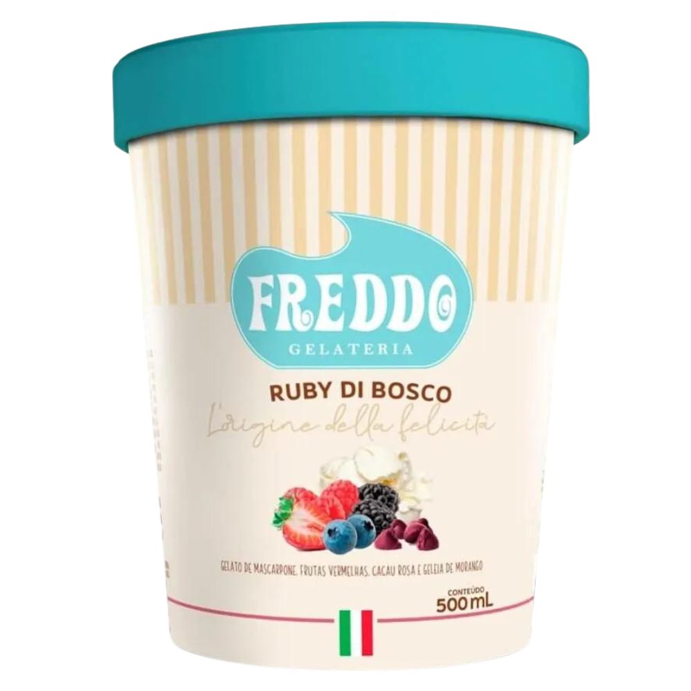 Sorvete Freddo Ruby Di Bosco 500ml