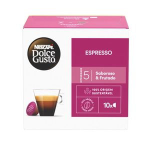 Café em Cápsula Nescafé Dolce Gusto Espresso 10 Cápsulas